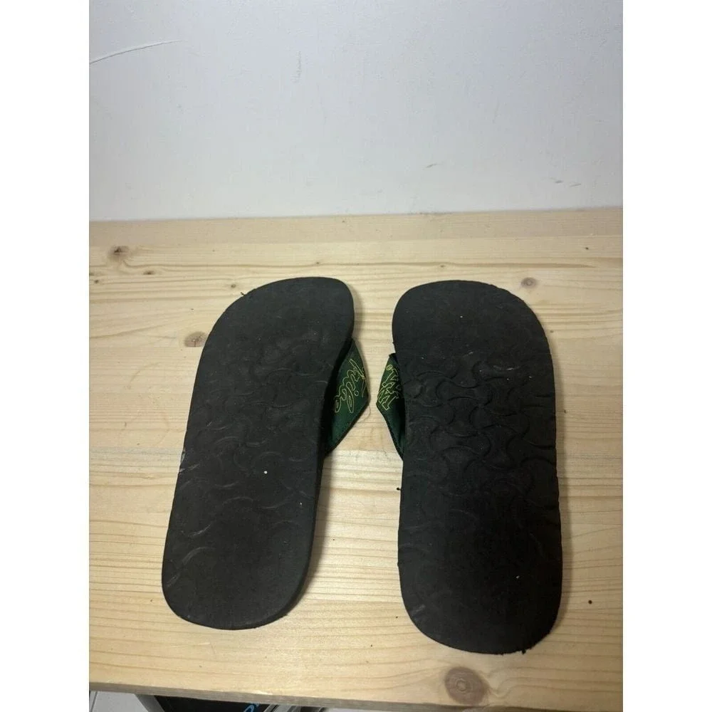 TOE GOZ BLACK FOAM FLIP‎ FLOPS W&M WOMENS SIZE 9 S22